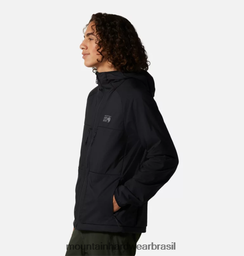 preto homens Mountain Hardwear jaqueta quente kor airshell topos AD28F6106