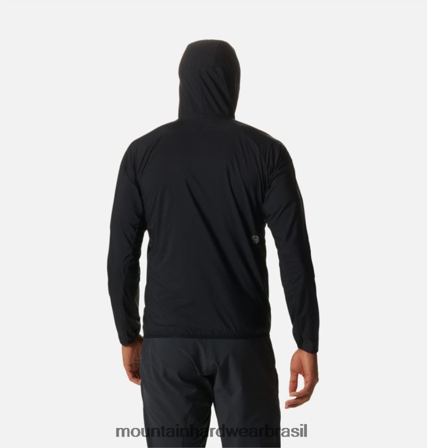 preto homens Mountain Hardwear kor airshell moletom com capuz topos AD28F698