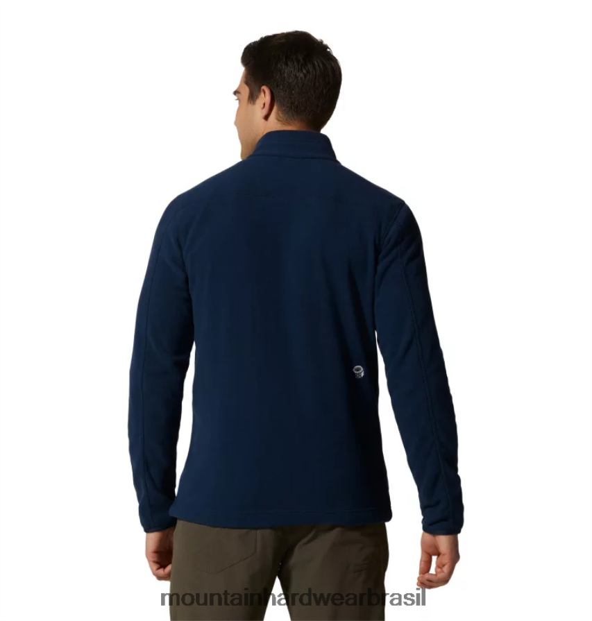 marinha homens Mountain Hardwear jaqueta microchill 2.0 topos AD28F6388