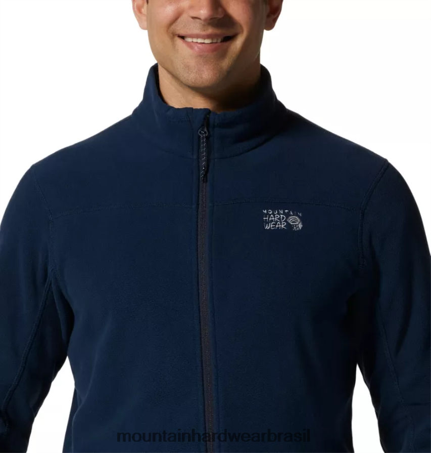 marinha homens Mountain Hardwear jaqueta microchill 2.0 topos AD28F6388