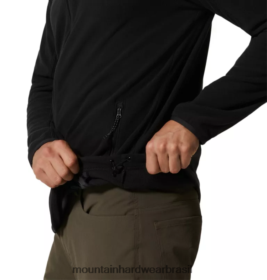 preto homens Mountain Hardwear jaqueta microchill 2.0 topos AD28F6386