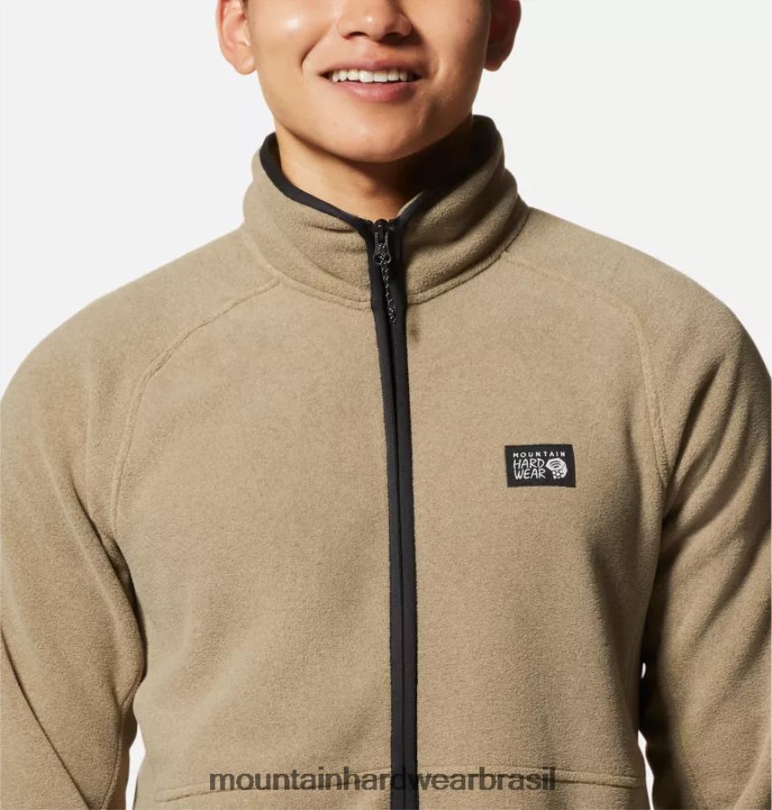 trilha poeira urze homens Mountain Hardwear jaqueta polartec dupla escovada com zíper completo topos AD28F6456