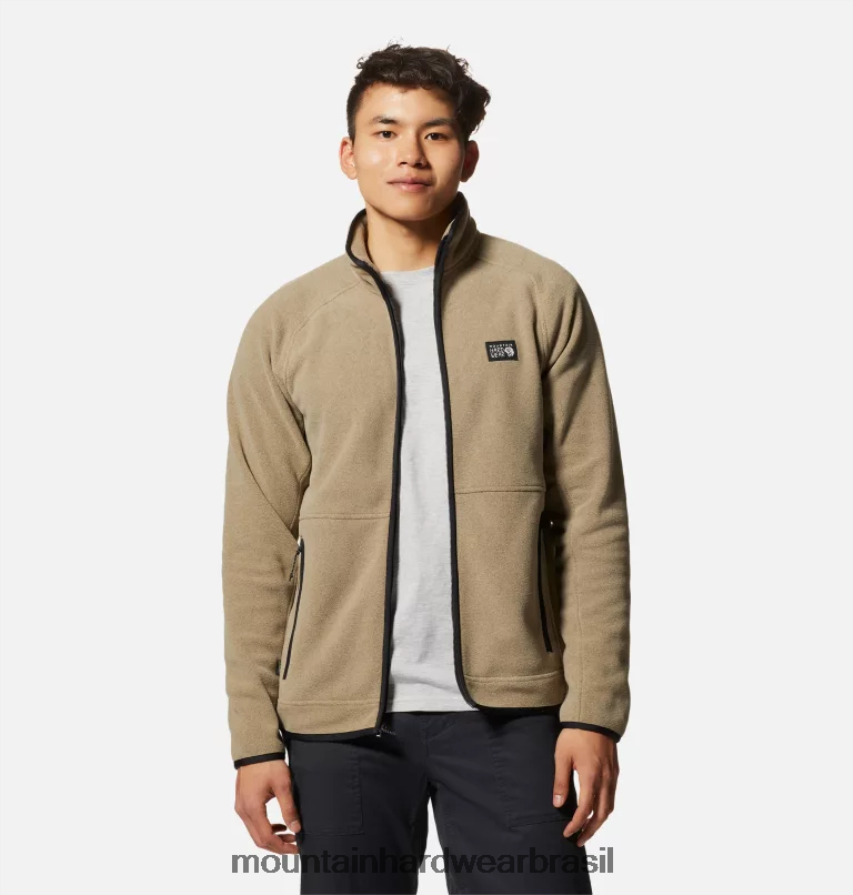 trilha poeira urze homens Mountain Hardwear jaqueta polartec dupla escovada com zíper completo topos AD28F6456