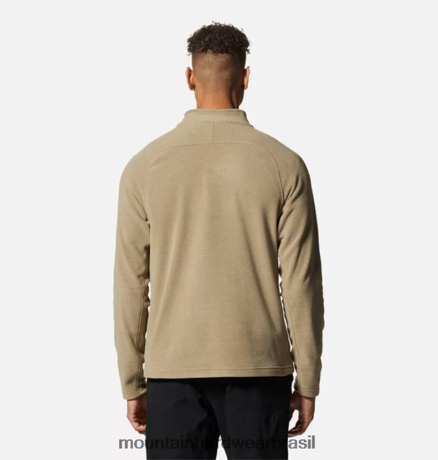 trilha poeira urze homens Mountain Hardwear micropolar polartec 1/4 zip topos AD28F6449
