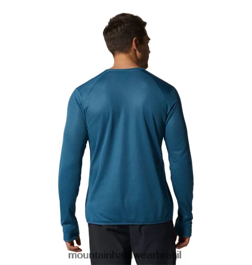 Cáspio homens Mountain Hardwear tripulação de manga longa airmesh topos AD28F6216