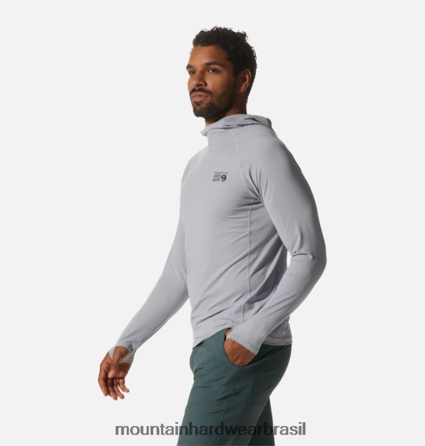 glacial homens Mountain Hardwear moletom com capuz lago crater topos AD28F658