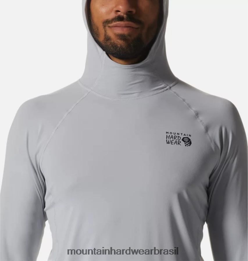 glacial homens Mountain Hardwear moletom com capuz lago crater topos AD28F658