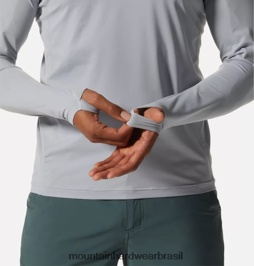 glacial homens Mountain Hardwear moletom com capuz lago crater topos AD28F658