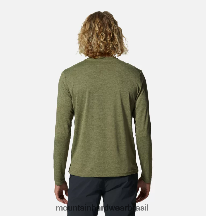urze de cacto claro homens Mountain Hardwear protetor solar manga longa topos AD28F6209