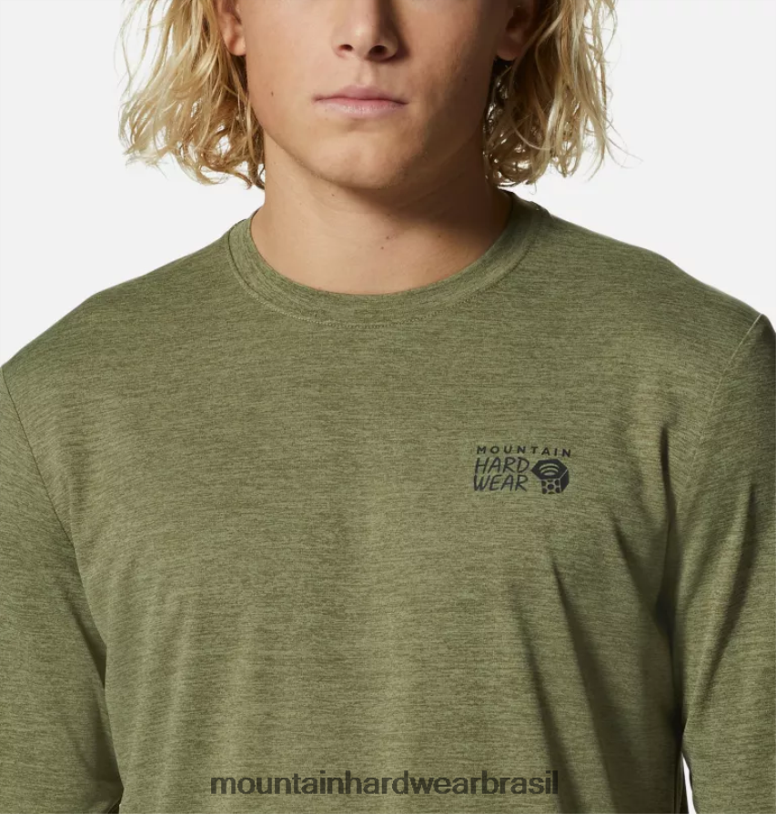 urze de cacto claro homens Mountain Hardwear protetor solar manga longa topos AD28F6209