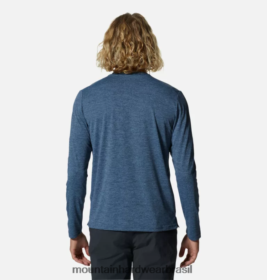 urze de zinco homens Mountain Hardwear protetor solar manga longa topos AD28F6206