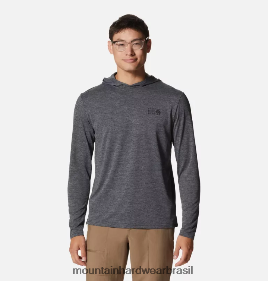 urze tempestade escura homens Mountain Hardwear protetor solar com capuz topos AD28F6201