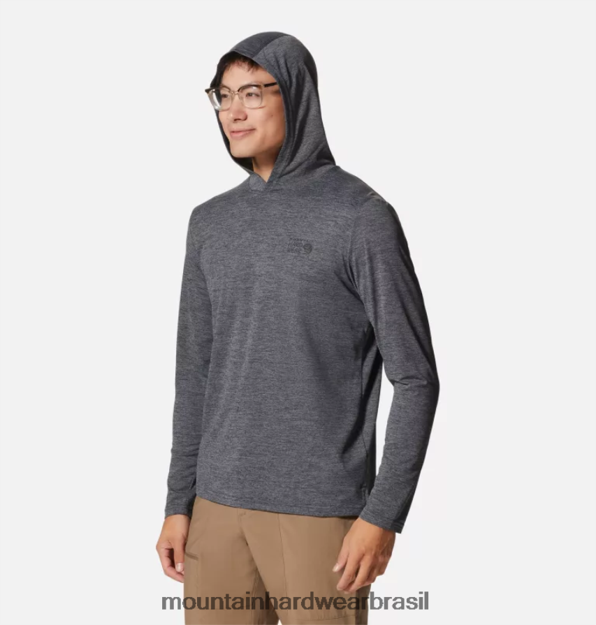 urze tempestade escura homens Mountain Hardwear protetor solar com capuz topos AD28F6201