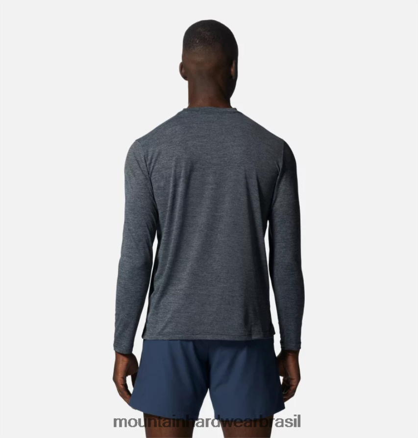 urze tempestade escura homens Mountain Hardwear protetor solar manga longa topos AD28F6207