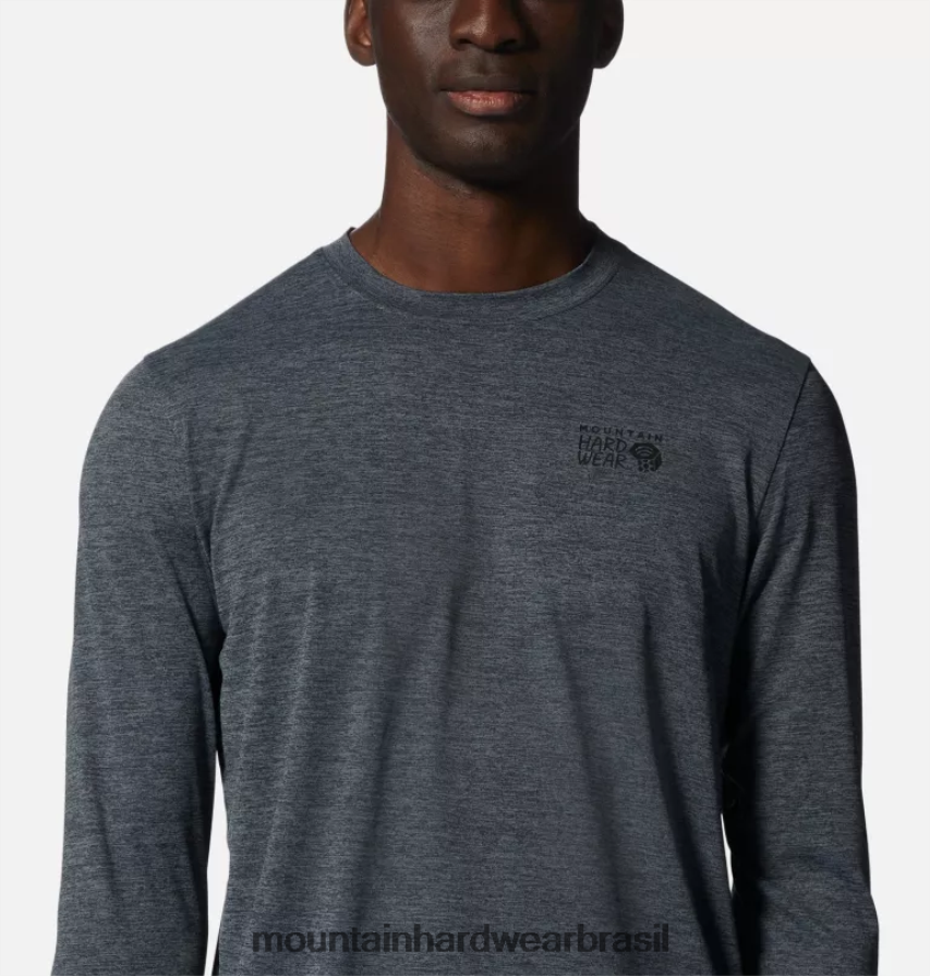 urze tempestade escura homens Mountain Hardwear protetor solar manga longa topos AD28F6207