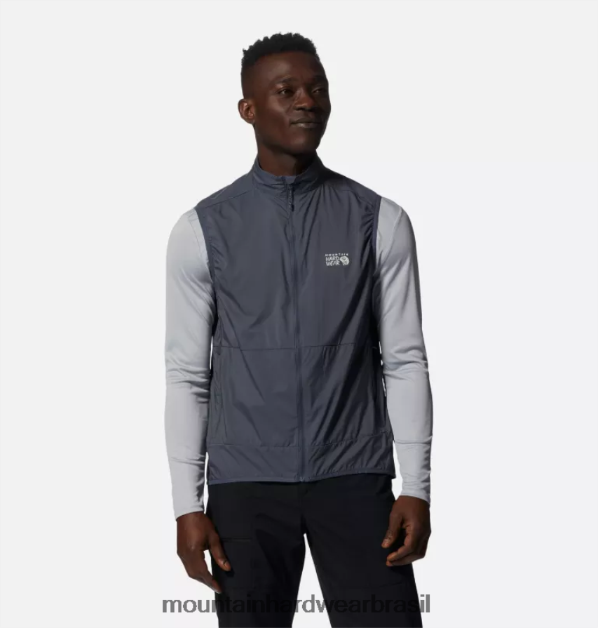ardósia azul homens Mountain Hardwear colete airshell kor topos AD28F6105