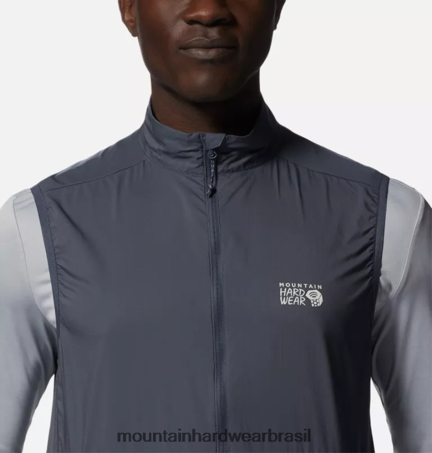 ardósia azul homens Mountain Hardwear colete airshell kor topos AD28F6105