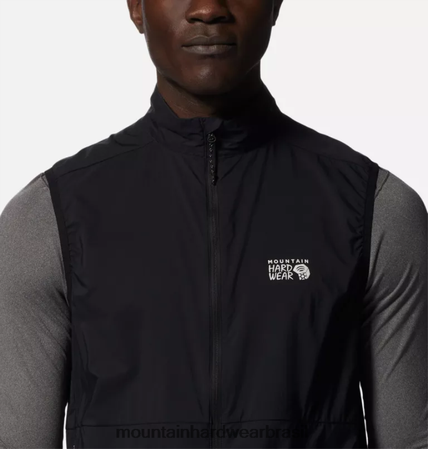 preto homens Mountain Hardwear colete airshell kor topos AD28F6104
