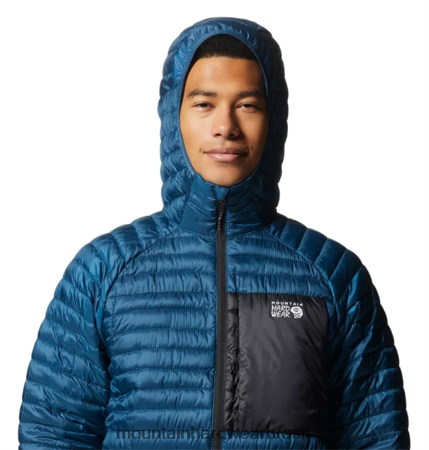 Cáspio escuro homens Mountain Hardwear casaco alpintur topos AD28F6316
