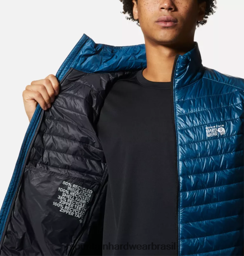 Cáspio escuro homens Mountain Hardwear colete sombra fantasma topos AD28F6310