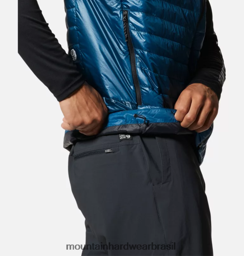 Cáspio escuro homens Mountain Hardwear colete sombra fantasma topos AD28F6310