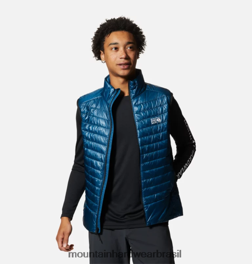 Cáspio escuro homens Mountain Hardwear colete sombra fantasma topos AD28F6310