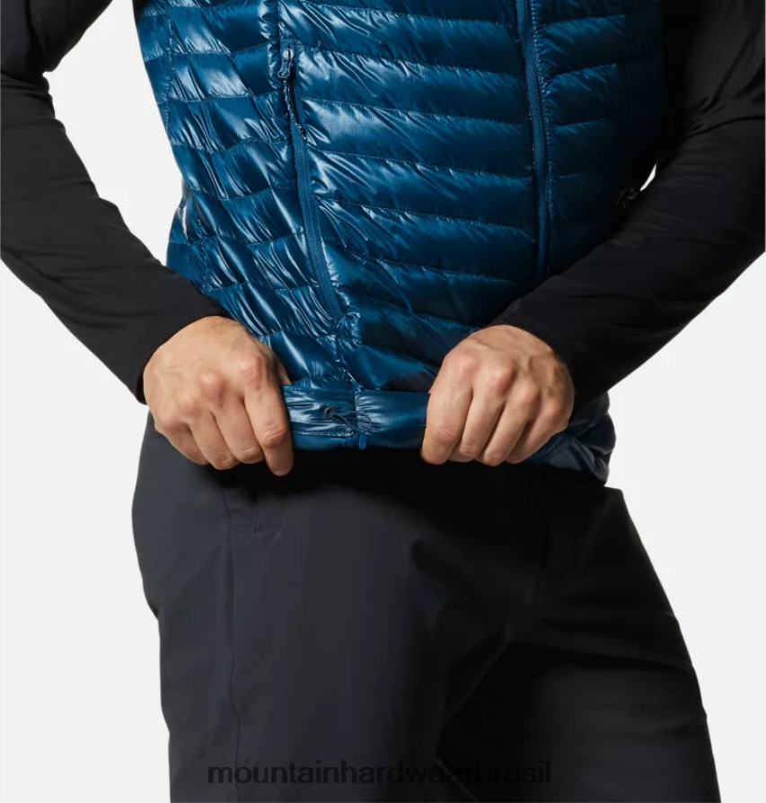 Cáspio escuro homens Mountain Hardwear encantador de fantasmas/2 coletes topos AD28F610