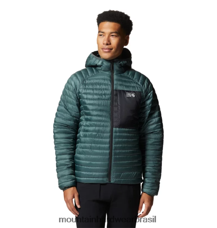 abeto preto homens Mountain Hardwear casaco alpintur topos AD28F6315