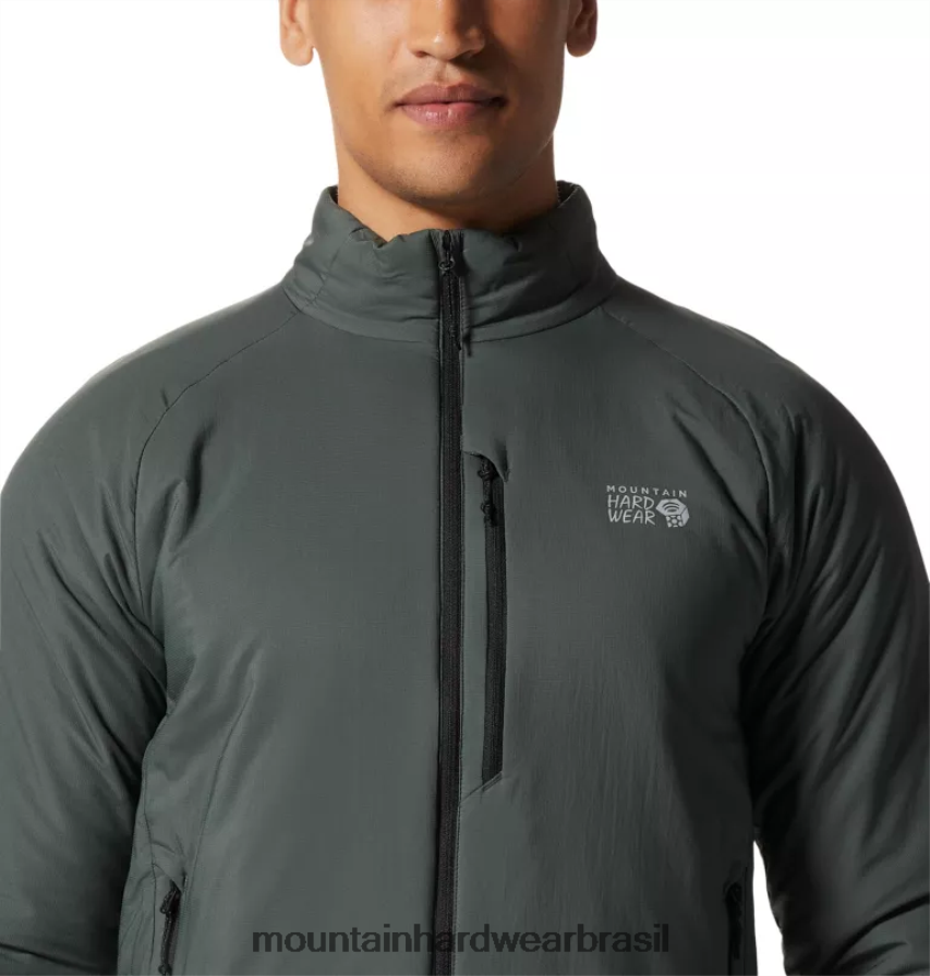 abeto preto homens Mountain Hardwear jaqueta kor strata topos AD28F6116