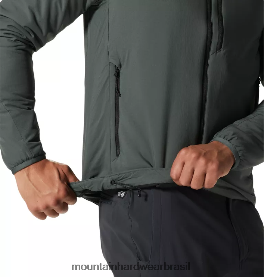 abeto preto homens Mountain Hardwear jaqueta kor strata topos AD28F6116