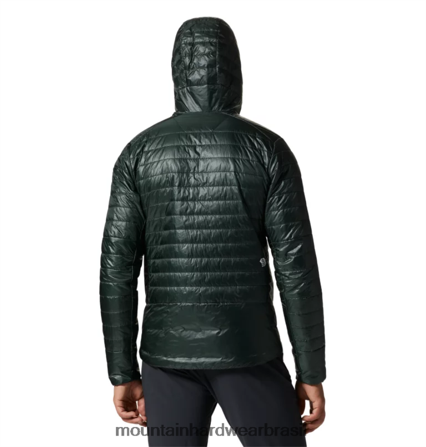 abeto preto homens Mountain Hardwear moletom com capuz sombra fantasma topos AD28F6309