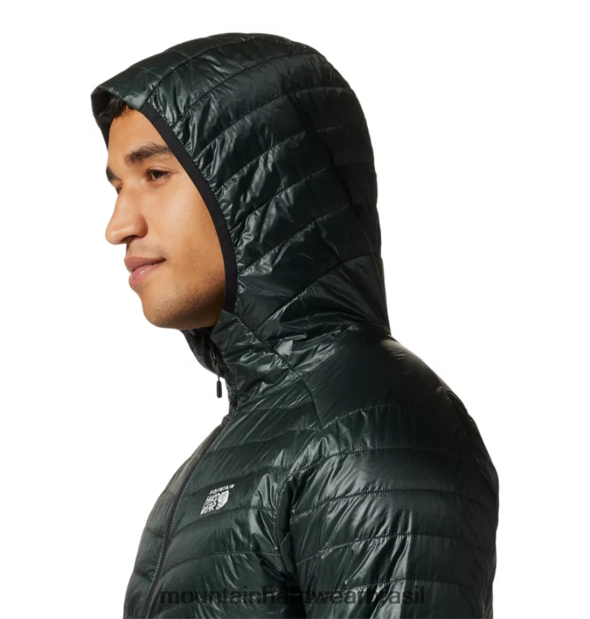 abeto preto homens Mountain Hardwear moletom com capuz sombra fantasma topos AD28F6309