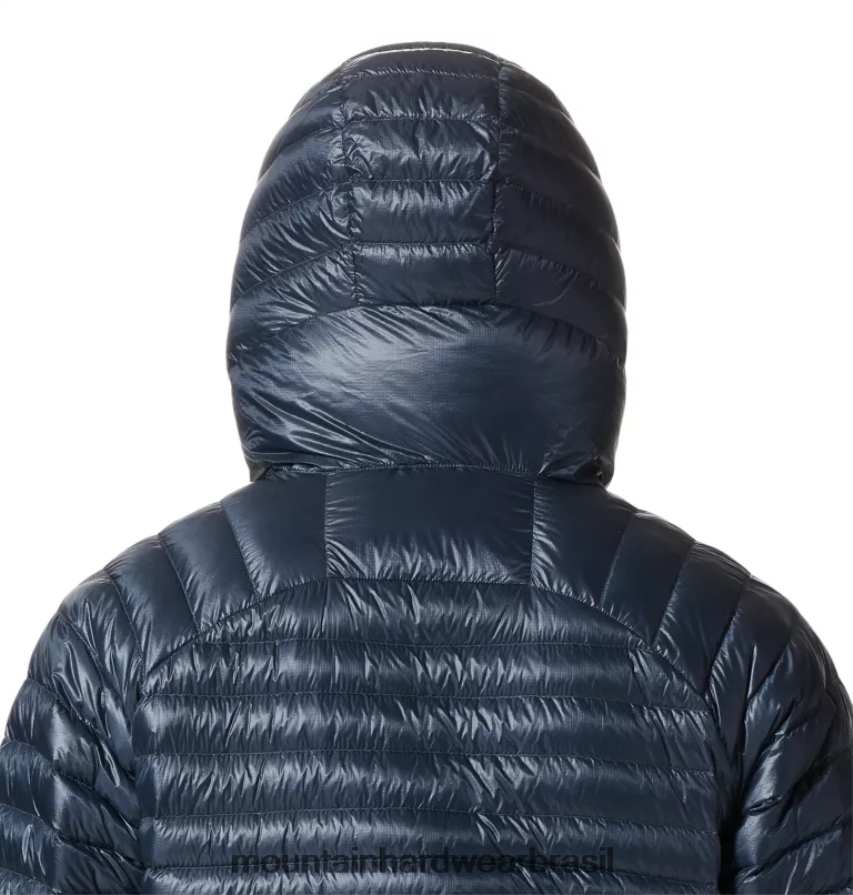 ardósia azul homens Mountain Hardwear sussurrador de fantasmas ul com capuz topos AD28F614