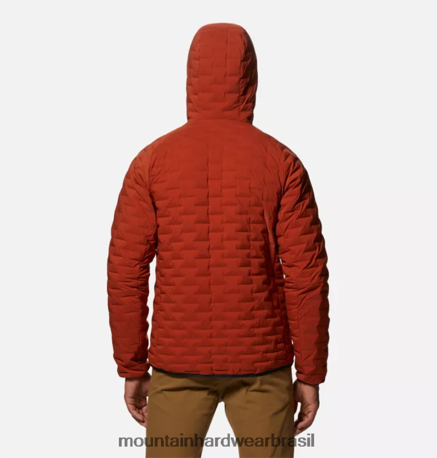 cobre escuro homens Mountain Hardwear pulôver leve stretch topos AD28F631