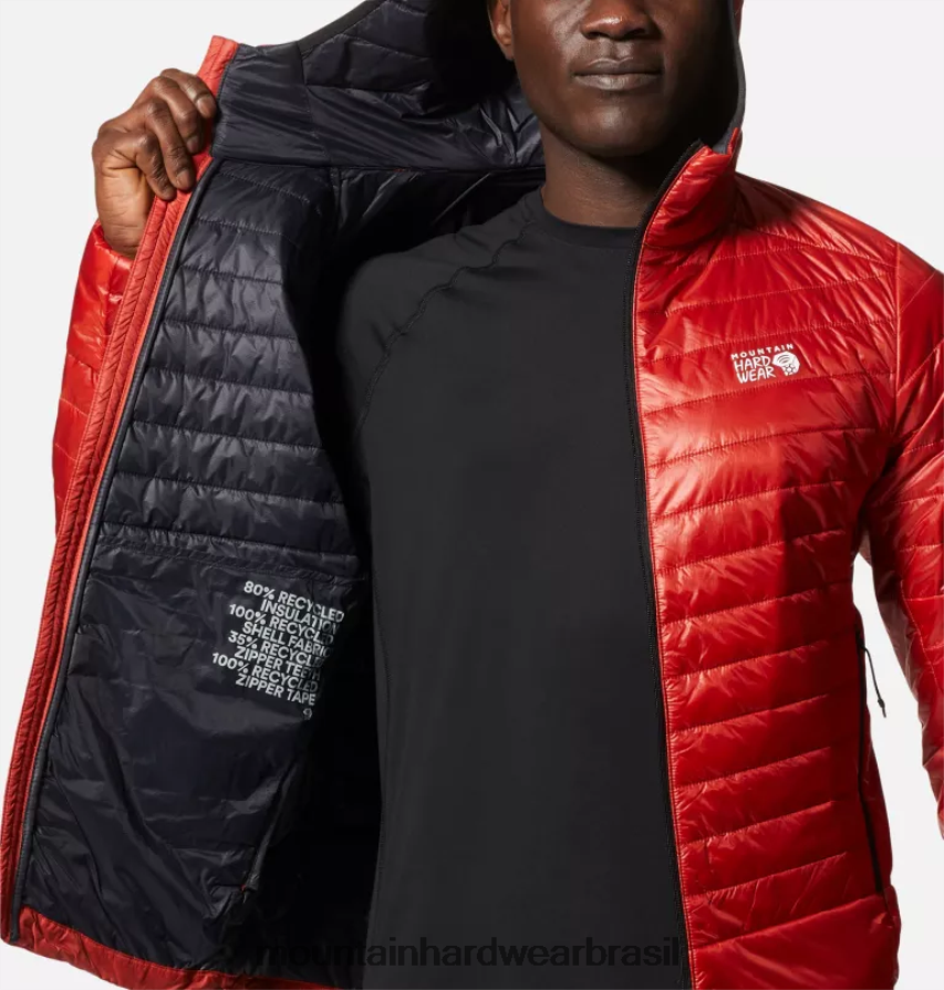 deserto vermelho homens Mountain Hardwear moletom com capuz sombra fantasma topos AD28F6307