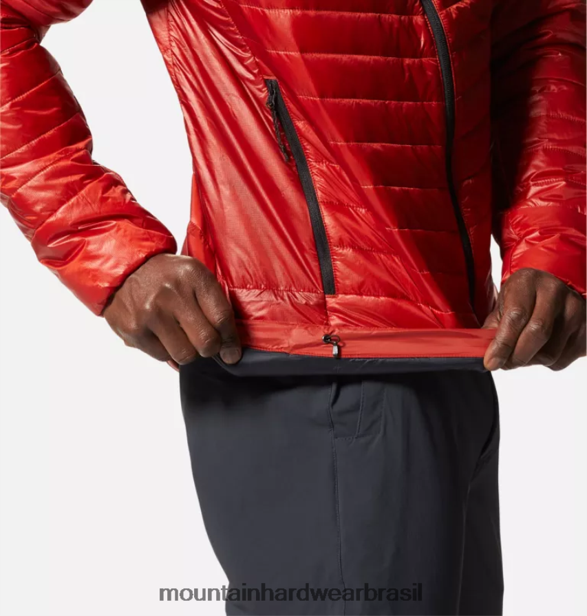 deserto vermelho homens Mountain Hardwear moletom com capuz sombra fantasma topos AD28F6307