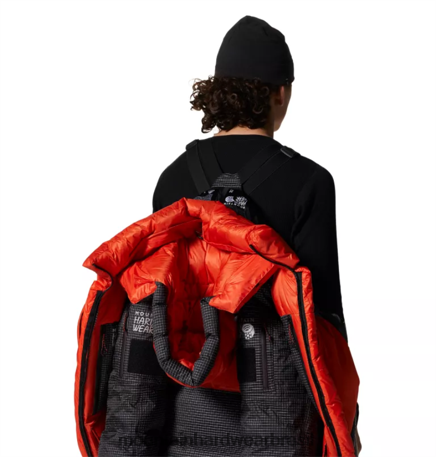 estado laranja homens Mountain Hardwear parka zero absoluto topos AD28F6495