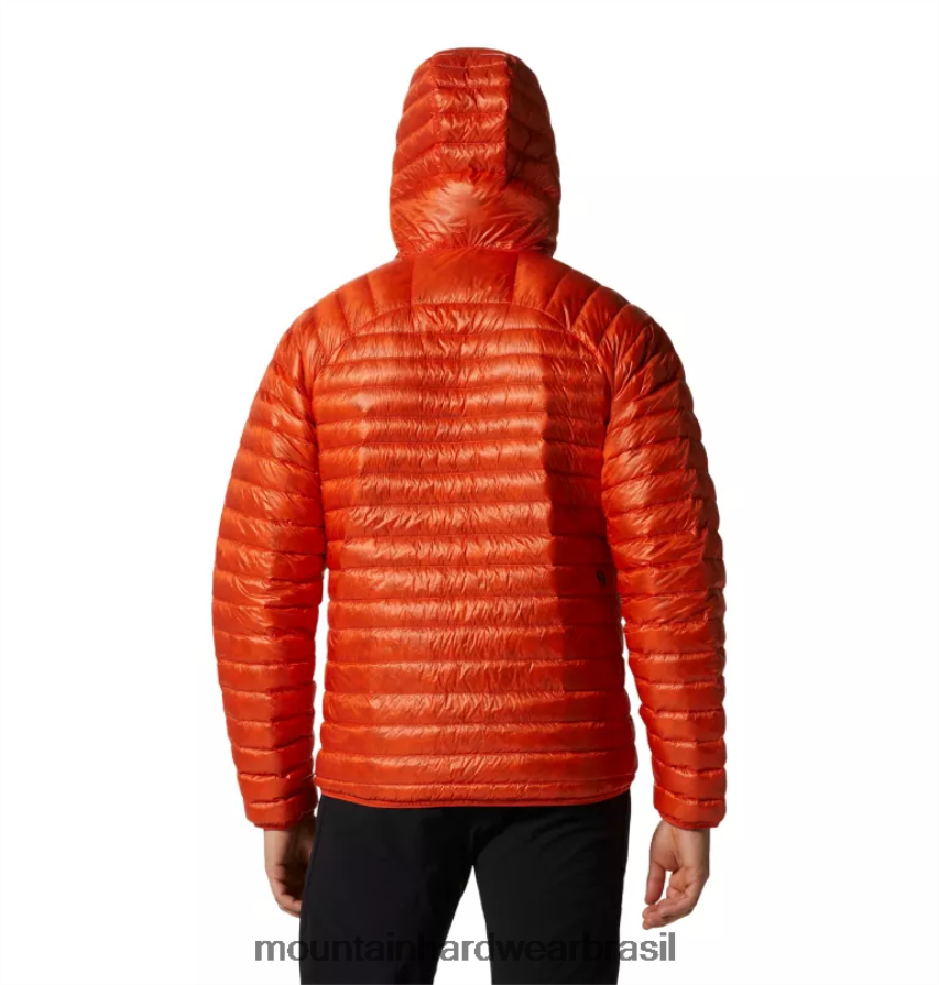 estado laranja homens Mountain Hardwear sussurrador de fantasmas ul com capuz topos AD28F615