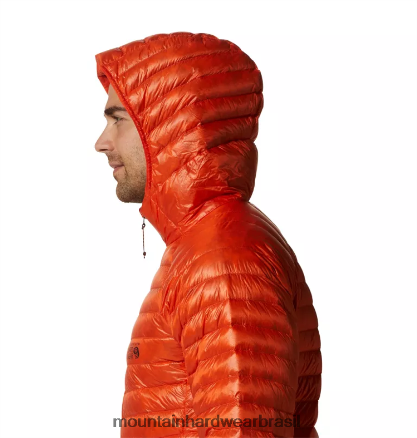 estado laranja homens Mountain Hardwear sussurrador de fantasmas ul com capuz topos AD28F615