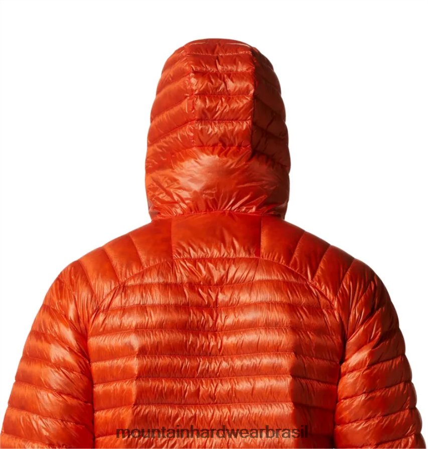 estado laranja homens Mountain Hardwear sussurrador de fantasmas ul com capuz topos AD28F615