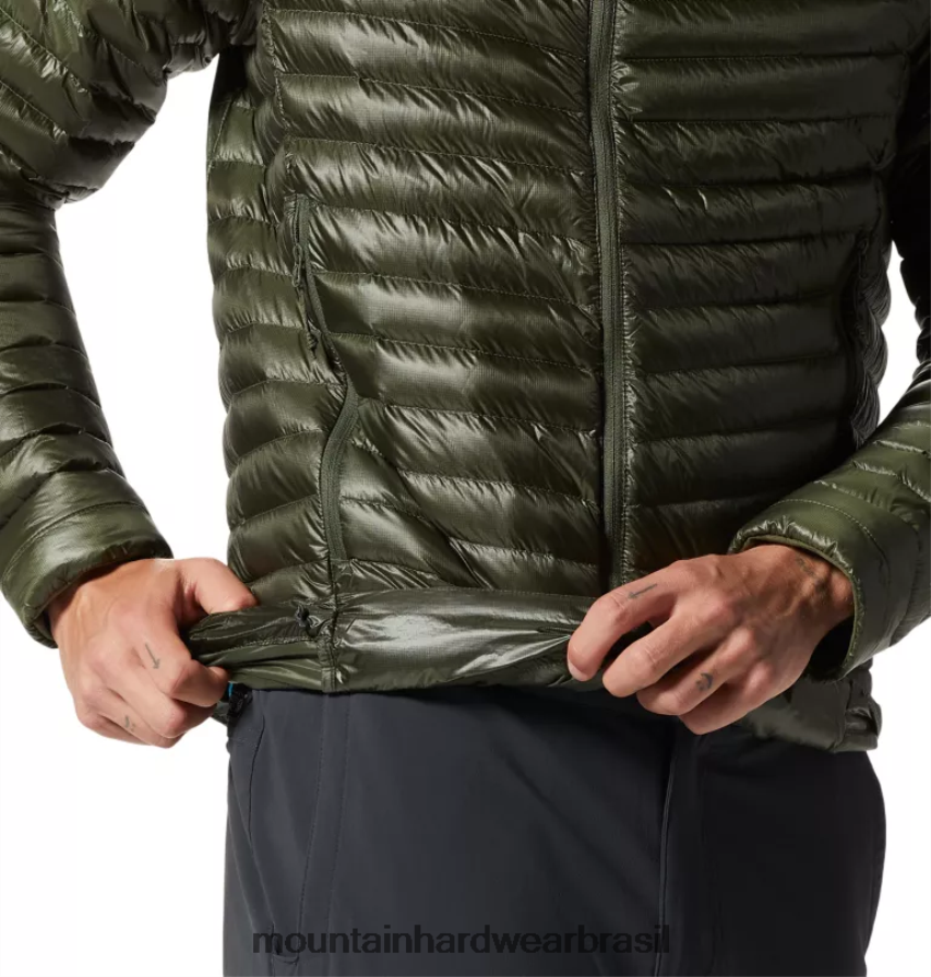 excedente verde homens Mountain Hardwear encantador de fantasmas/2 moletons topos AD28F65