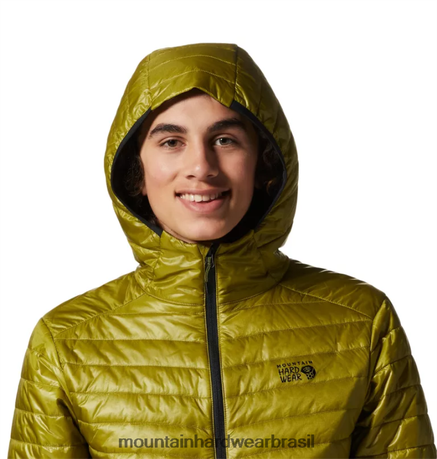 musgo da lua homens Mountain Hardwear moletom com capuz sombra fantasma topos AD28F6306