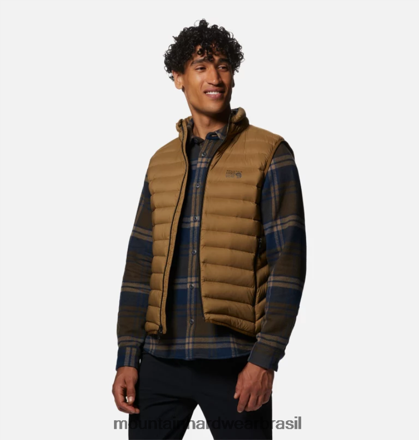 noz corozo homens Mountain Hardwear colete deloro topos AD28F6121 noz corozo homens Mountain Hardwear colete deloro topos AD28F6121