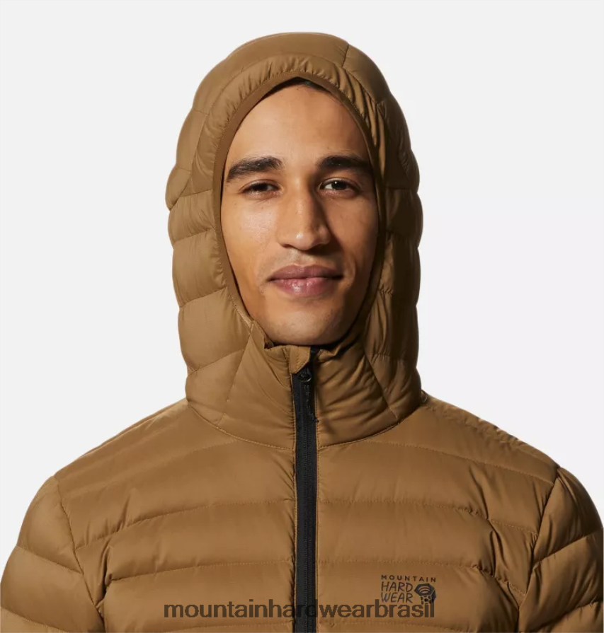 noz corozo homens Mountain Hardwear deloro moletom com capuz com zíper completo topos AD28F6120