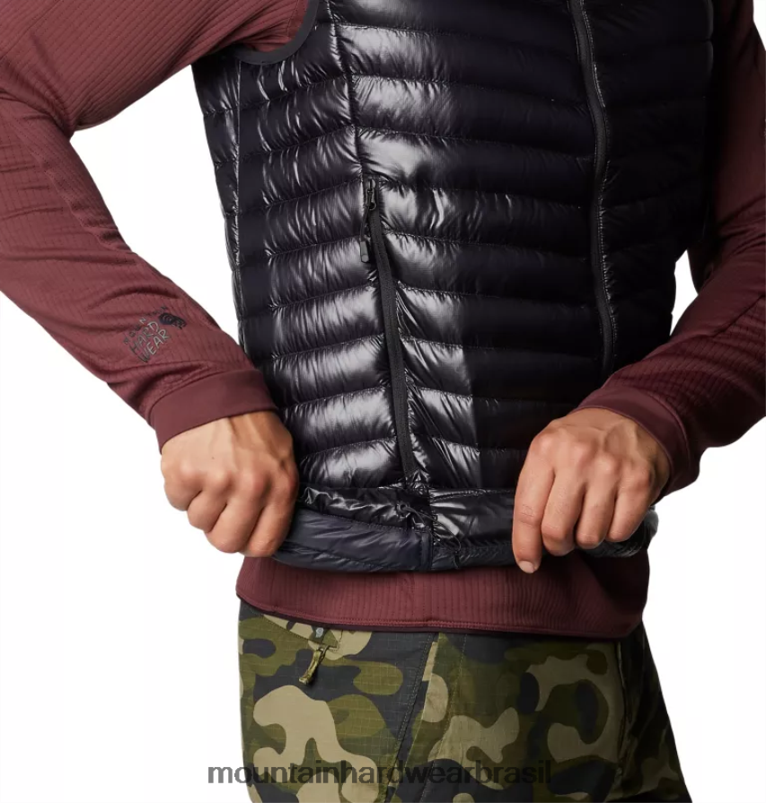 preto homens Mountain Hardwear encantador de fantasmas/2 coletes topos AD28F611