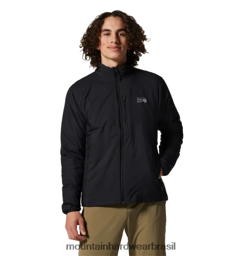 preto homens Mountain Hardwear jaqueta kor strata topos AD28F6117 preto homens Mountain Hardwear jaqueta kor strata topos AD28F6117