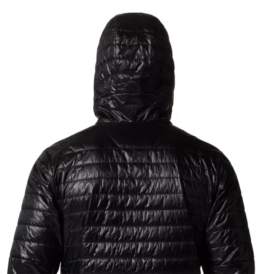 preto homens Mountain Hardwear moletom com capuz sombra fantasma topos AD28F6308