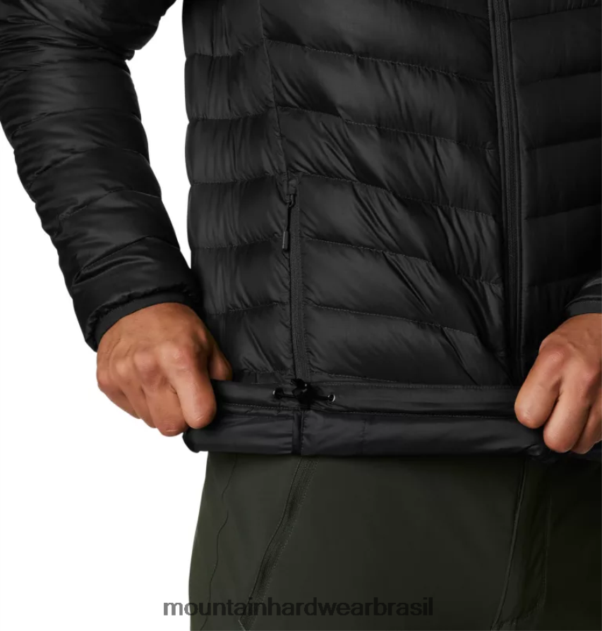 preto homens Mountain Hardwear moletom glen alpine down topos AD28F6382