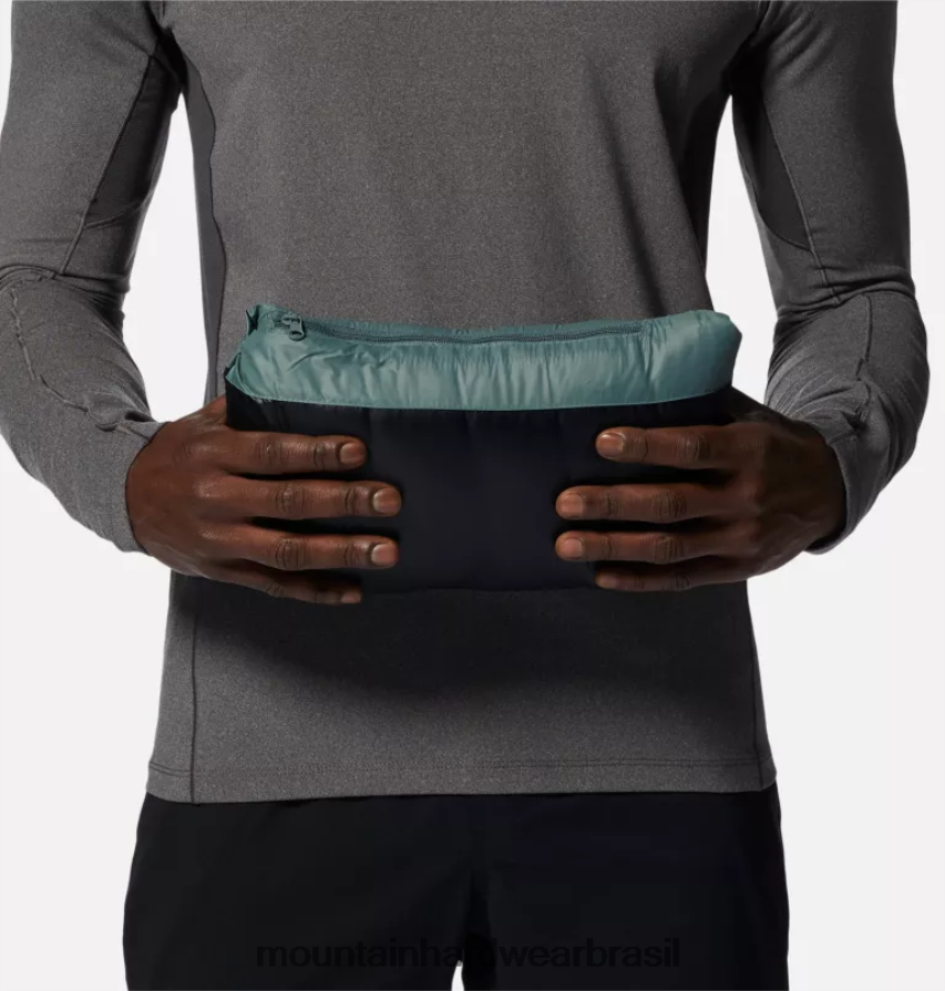 trovoada cinza homens Mountain Hardwear moletom glen alpine down topos AD28F6380