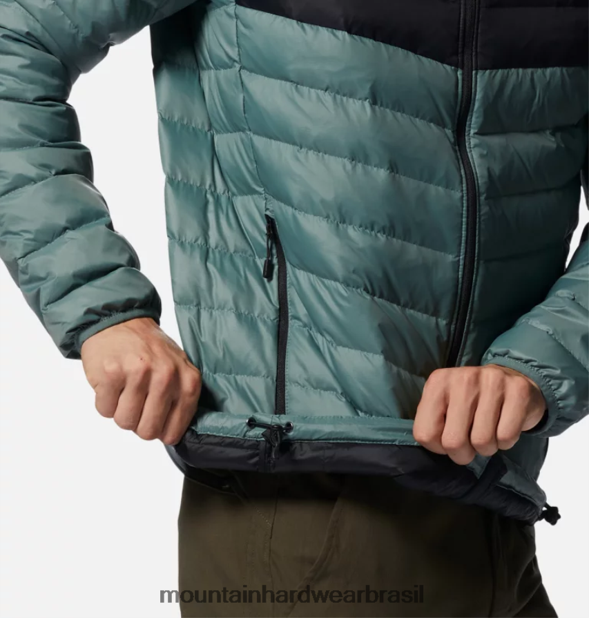 trovoada cinza/preta homens Mountain Hardwear jaqueta alpina glen topos AD28F6384